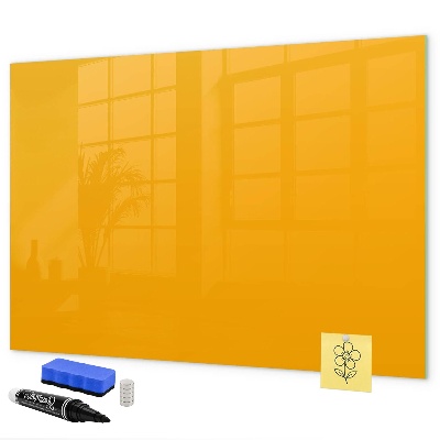 Dry erase board magnetic A colorful board for notes and photos