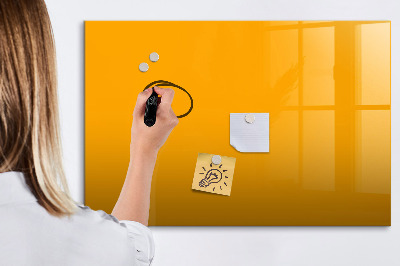 Dry erase board magnetic A colorful board for notes and photos
