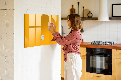Dry erase board magnetic A colorful board for notes and photos