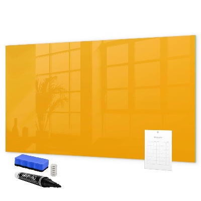 Dry erase board magnetic A colorful board for notes and photos