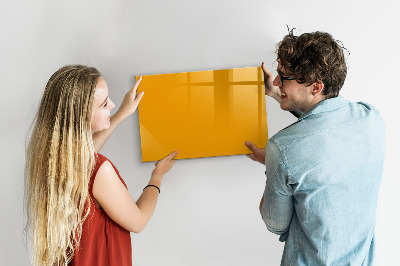Dry erase board magnetic A colorful board for notes and photos