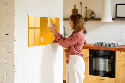 Dry erase board magnetic A colorful board for notes and photos