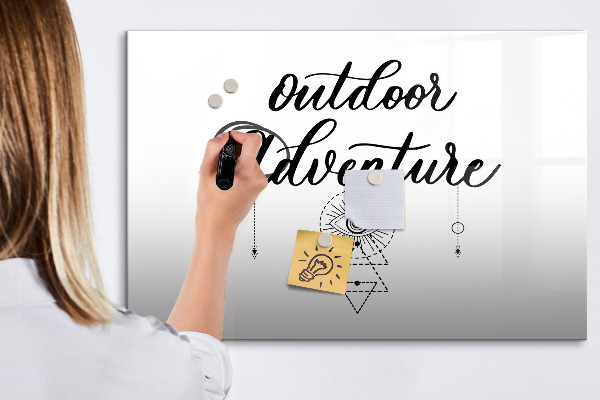 Dry erase board magnetic Outdoor adventures