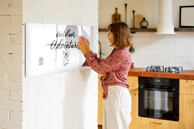 Dry erase board magnetic Outdoor adventures