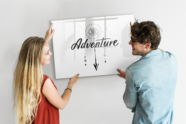 Dry erase board magnetic Creative board for presenting memories