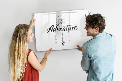 Dry erase board magnetic Creative board for presenting memories