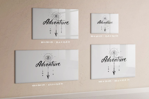 Dry erase board magnetic Creative board for presenting memories