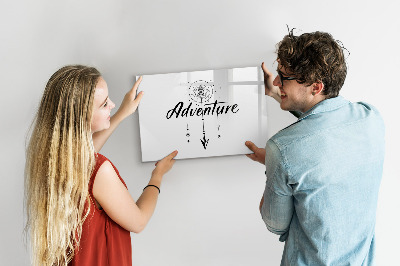 Dry erase board magnetic Creative board for presenting memories