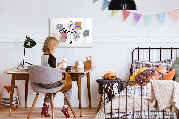 Dry erase board magnetic Creative board for presenting memories