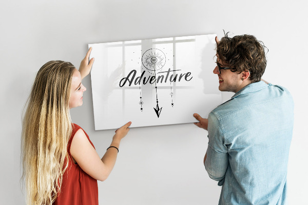 Dry erase board magnetic Creative board for presenting memories
