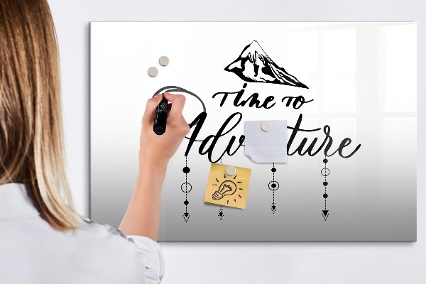 Magnetic dry erase board Creative photo display board