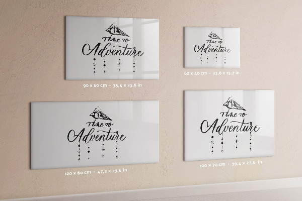 Magnetic dry erase board Creative photo display board