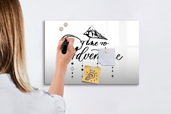 Magnetic dry erase board Creative photo display board