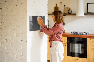 Magnetic board for wall gray