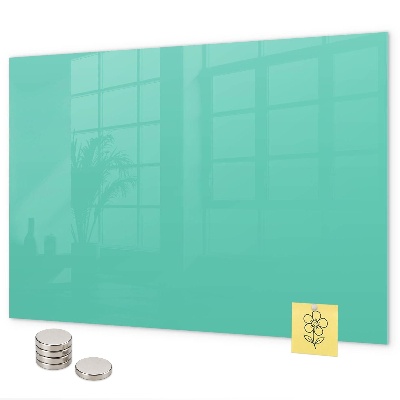 Magnetic board turquoise