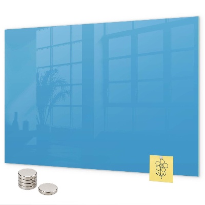 Magnetic board in blue
