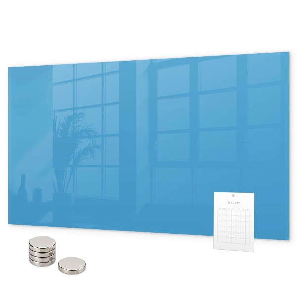Magnetic board in blue