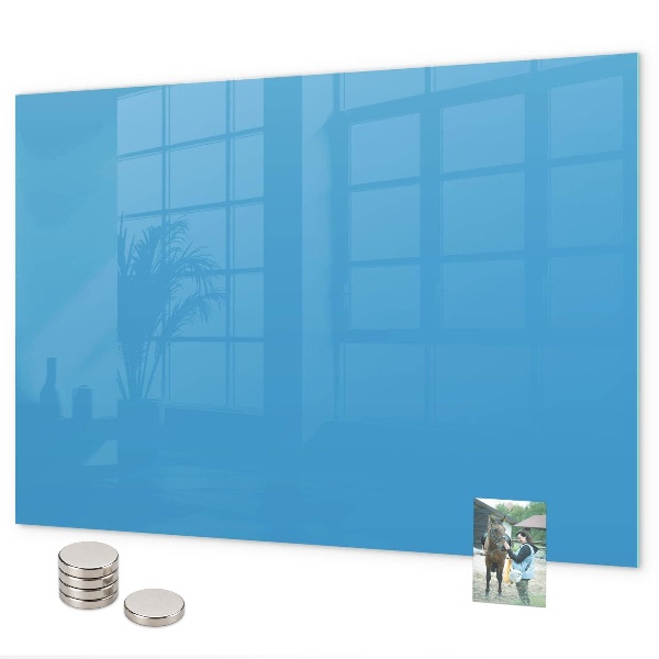 Magnetic board in blue