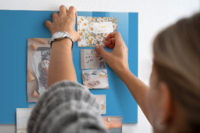 Magnetic board in blue