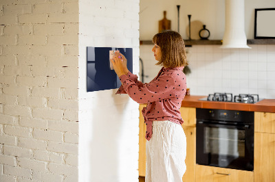 Magnetic board in dark navy blue