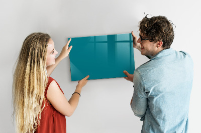 Magnetic board in sea color