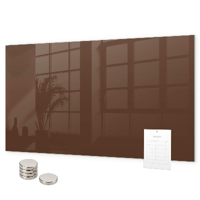 Magnetic board brown