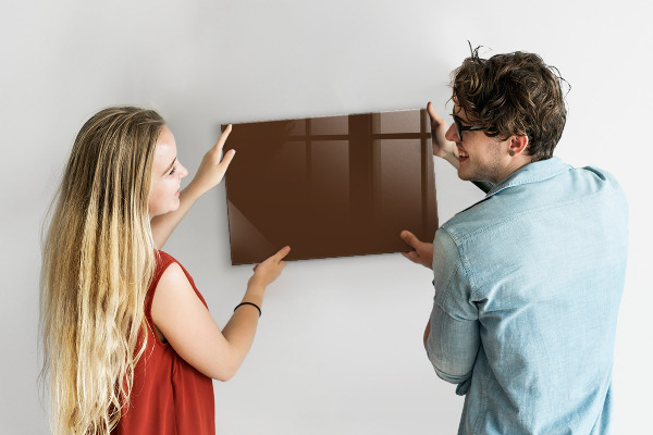 Magnetic board brown