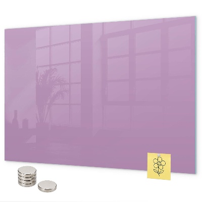 Magnetic board in lilac