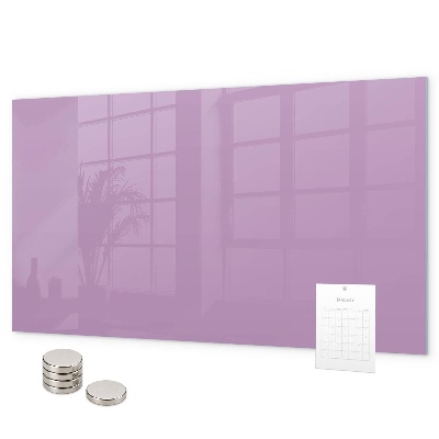 Magnetic board in lilac