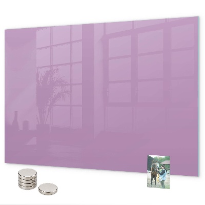 Magnetic board in lilac