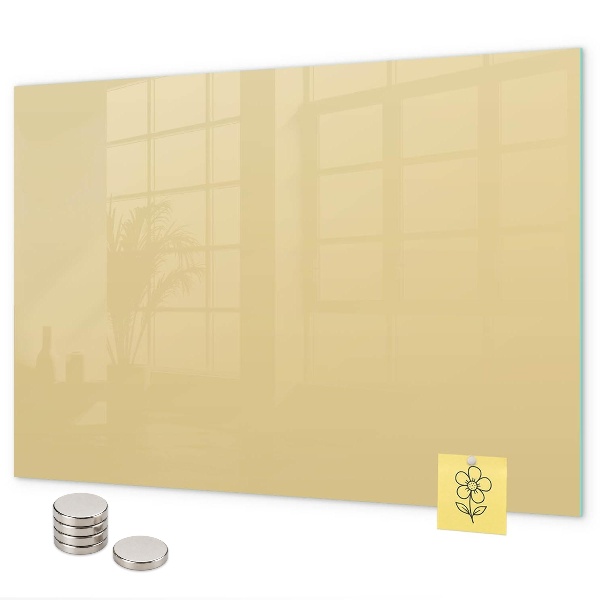 Magnetic board cream color