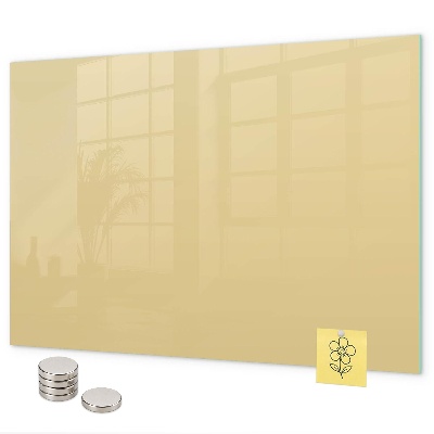 Magnetic board cream color