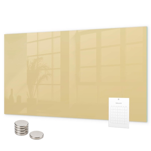 Magnetic board cream color