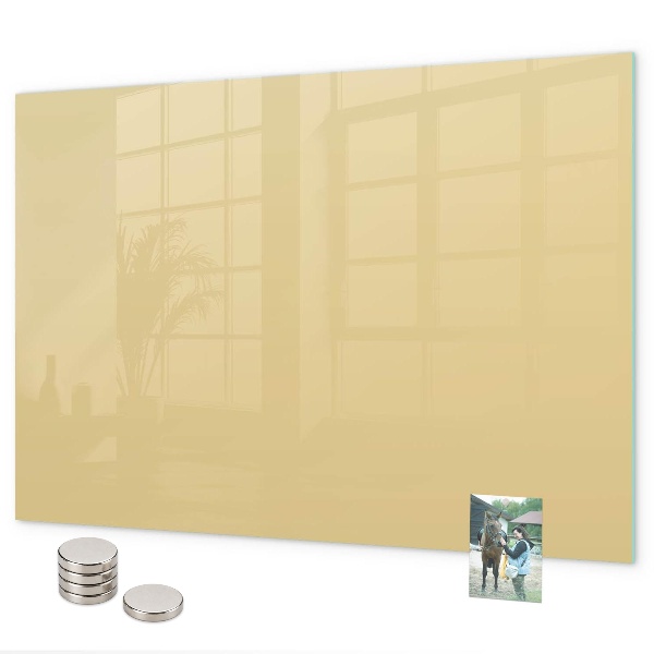 Magnetic board cream color
