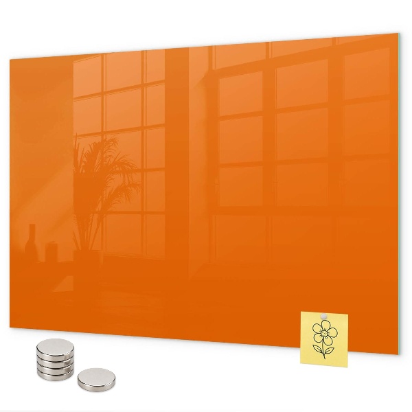 Magnetic board orange