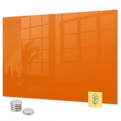 Magnetic board orange