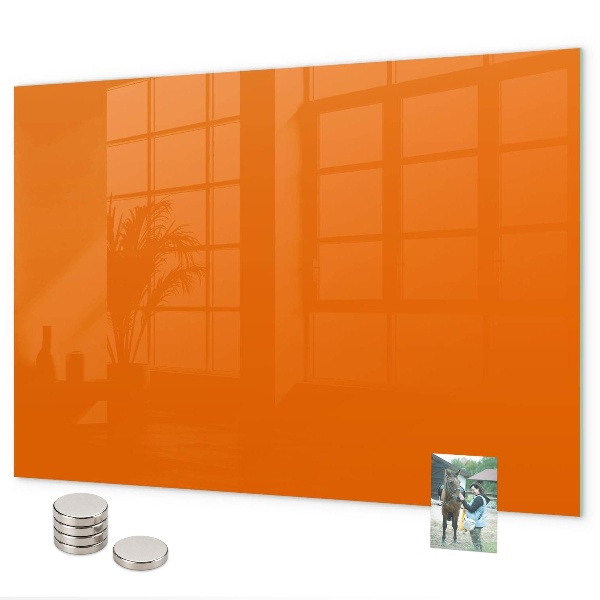Magnetic board orange