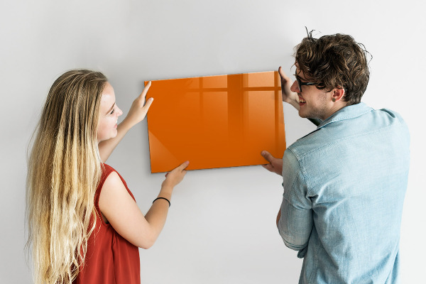 Magnetic board orange