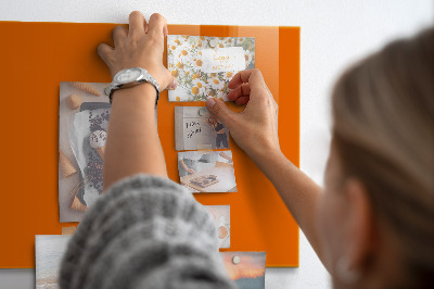 Magnetic board orange
