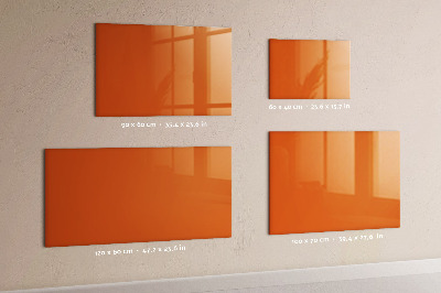 Magnetic board orange