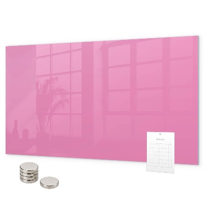 Magnetic wall board pink