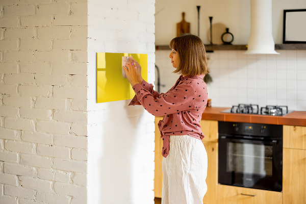 Magnetic board light yellow