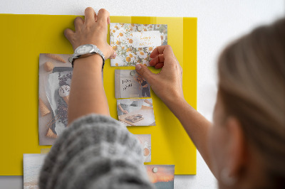 Magnetic board light yellow