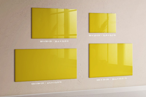 Magnetic board light yellow