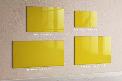 Magnetic board light yellow