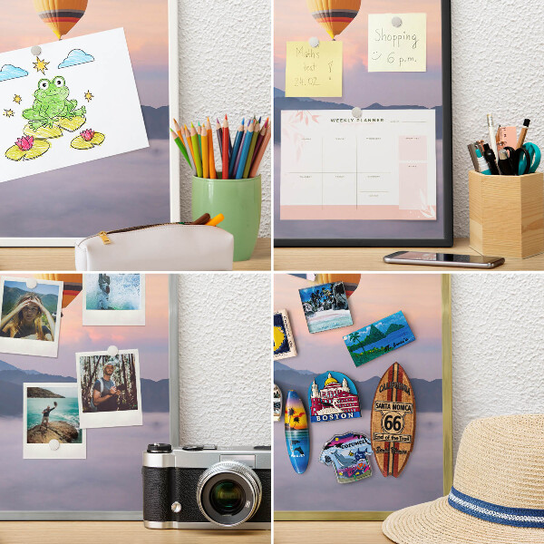 Magnetic board for magnets in a gold frame Sky Journey