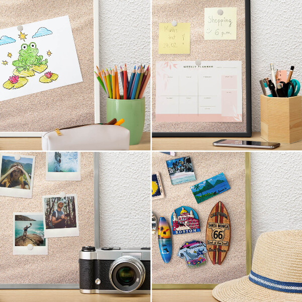 Magnetic board for magnets in a gold frame Summer relaxation