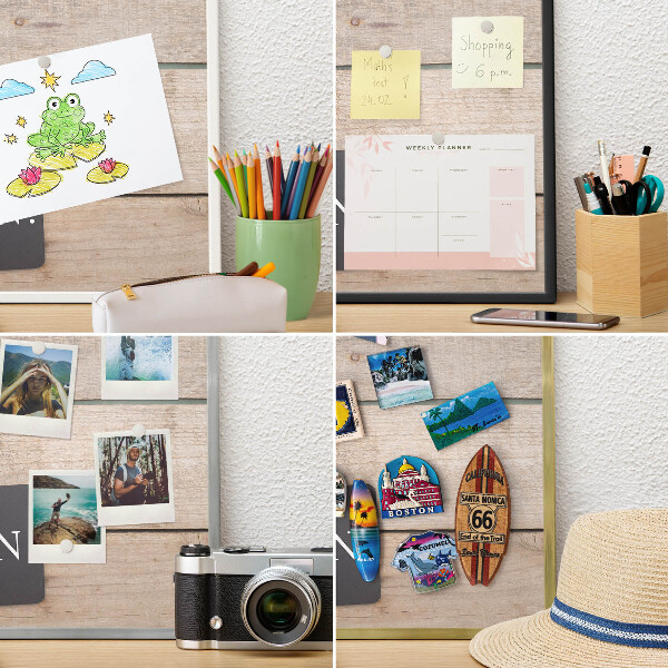 Magnetic board for magnets in a gold frame Motivation every day
