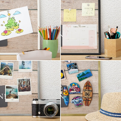 Magnetic board for magnets in a gold frame Motivation every day