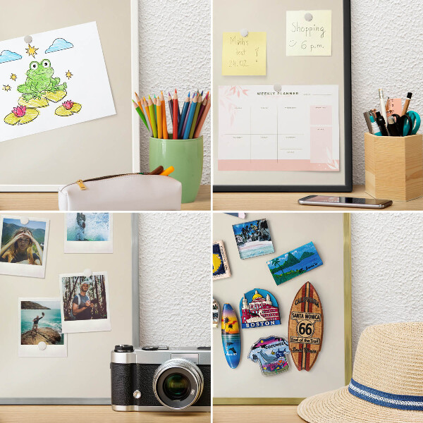 Magnetic board for magnets in a gold frame Fog tone
